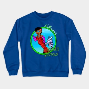 Halloran's Witch's Brew Mermaid variant label Crewneck Sweatshirt